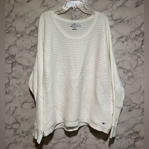 Vineyard Vines Batwing White Sweater